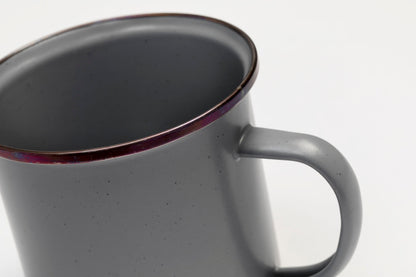 Enamel Cup Set - Slate Gray