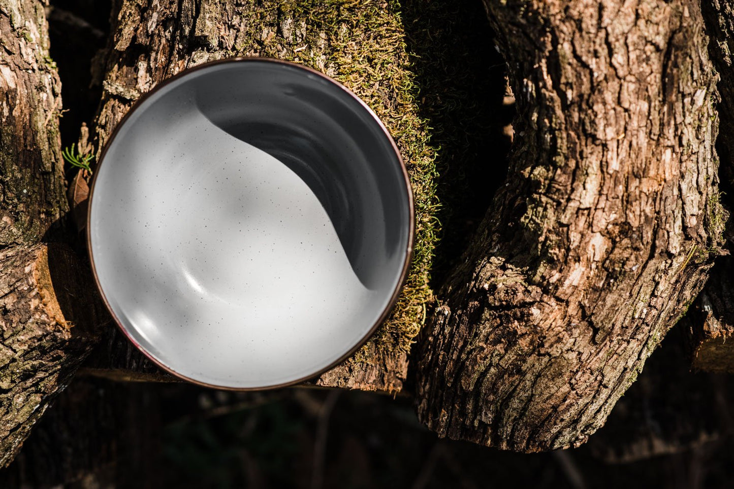 Enamel Bowl Set - Slate Gray