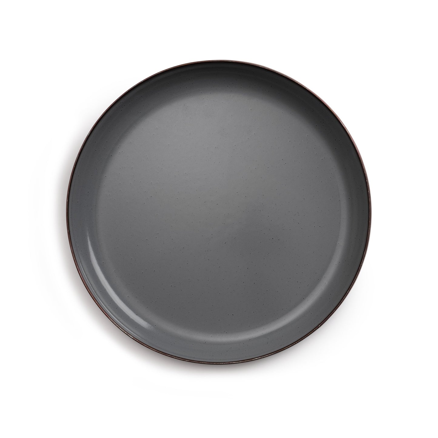 Enamel Salad Plate Set - Slate Gray
